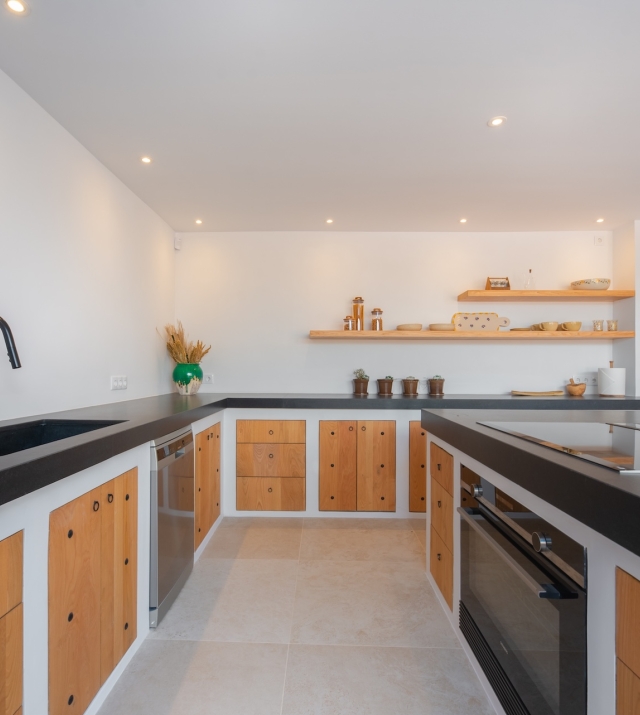 Resa estates Ibiza for sale modern villa martinet views kitchen 3.jpg